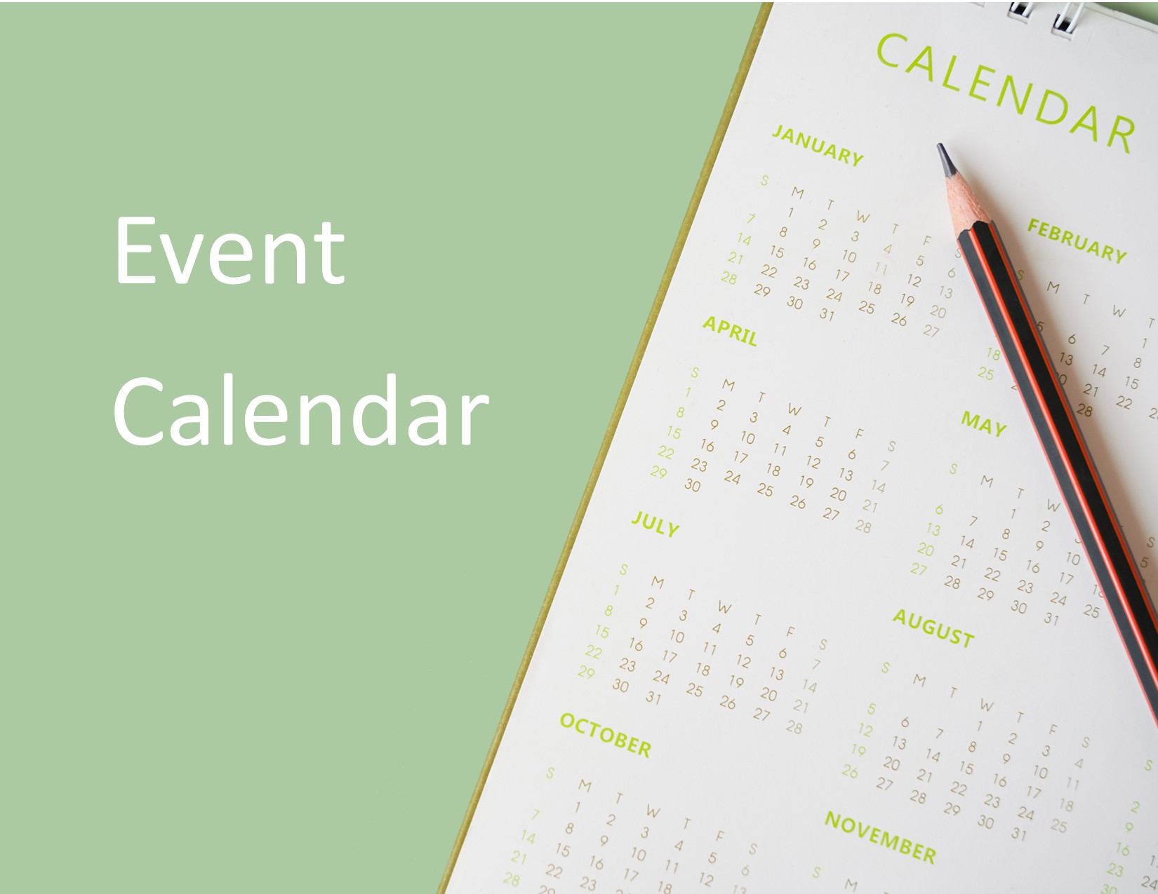 Saturday Party/Event Dates